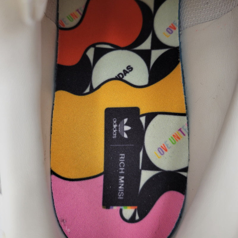 【中古品】【メンズ】 ADIDAS アディダス × RICH MNISI リッチ･ムニシ STAN SMITH PRIDE ID7494 スタンスミス プライド コラボ スニーカー シューズ 靴 161-260603-ay-11-izu サイズ：27.5cm カラー：ホワイト系 万代Net店