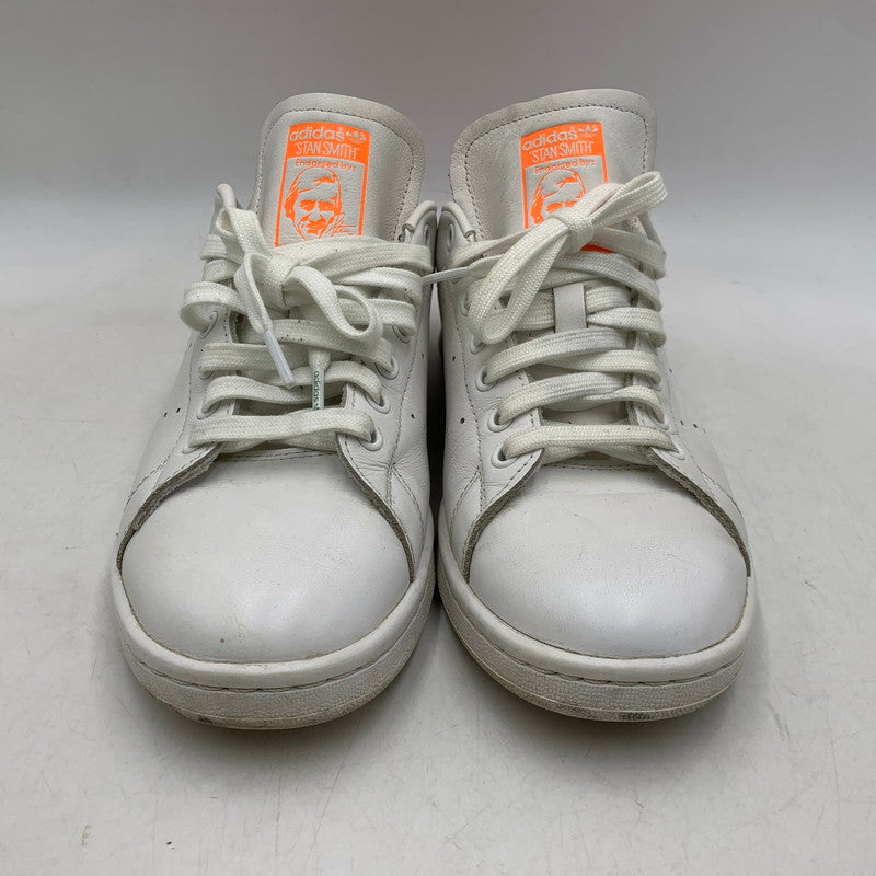 【中古品】【メンズ】 adidas アディダス STAN SMITH W EE5863 スタンスミス スニーカー シューズ 靴 161-260606-as-02-izu サイズ：27cm カラー：ホワイト×オレンジ 万代Net店