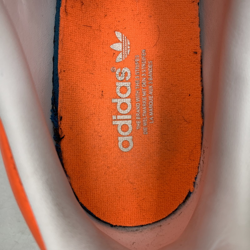 【中古品】【メンズ】 adidas アディダス STAN SMITH W EE5863 スタンスミス スニーカー シューズ 靴 161-260606-as-02-izu サイズ：27cm カラー：ホワイト×オレンジ 万代Net店