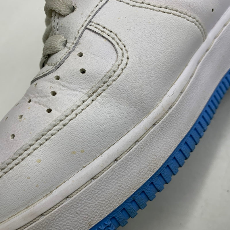 【中古品】【メンズ】 NIKE ナイキ AIR FORCE 1 '07 DV0788-101 エア フォース 1 '07 スニーカー シューズ 靴 160-260606-as-05-izu サイズ：27cm カラー：WHITE/UNIVERSITY BLUE-WHITE 万代Net店