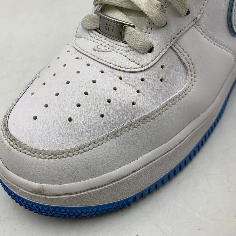 【中古品】【メンズ】 NIKE ナイキ AIR FORCE 1 '07 DV0788-101 エア フォース 1 '07 スニーカー シューズ 靴 160-260606-as-05-izu サイズ：27cm カラー：WHITE/UNIVERSITY BLUE-WHITE 万代Net店