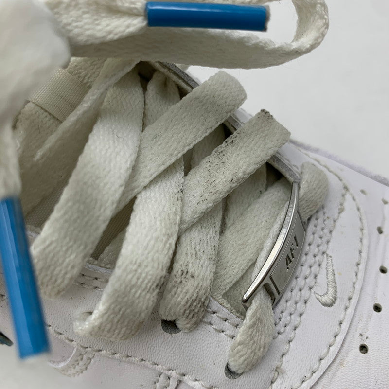 【中古品】【メンズ】 NIKE ナイキ AIR FORCE 1 '07 DV0788-101 エア フォース 1 '07 スニーカー シューズ 靴 160-260606-as-05-izu サイズ：27cm カラー：WHITE/UNIVERSITY BLUE-WHITE 万代Net店