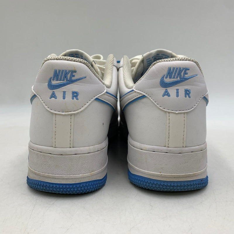 【中古品】【メンズ】 NIKE ナイキ AIR FORCE 1 '07 DV0788-101 エア フォース 1 '07 スニーカー シューズ 靴 160-260606-as-05-izu サイズ：27cm カラー：WHITE/UNIVERSITY BLUE-WHITE 万代Net店