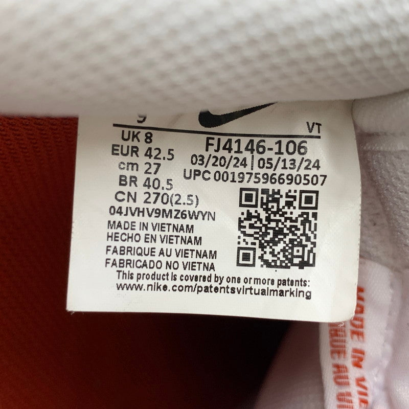 【中古品】【メンズ】 NIKE ナイキ AIR FORCE 1 '07 FJ4146-106 エア フォース 1 '07 スニーカー シューズ 靴 160-260606-as-04-izu サイズ：27cm カラー：ホワイト×レッド系 万代Net店