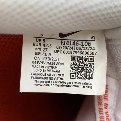 【中古品】【メンズ】 NIKE ナイキ AIR FORCE 1 '07 FJ4146-106 エア フォース 1 '07 スニーカー シューズ 靴 160-260606-as-04-izu サイズ：27cm カラー：ホワイト×レッド系 万代Net店