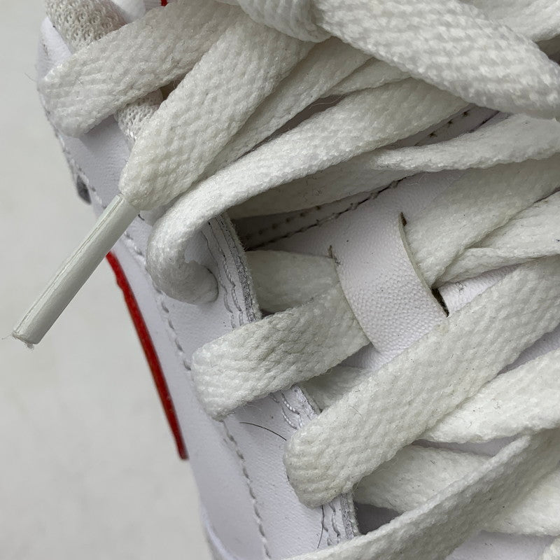 【中古品】【メンズ】 NIKE ナイキ AIR FORCE 1 '07 FJ4146-106 エア フォース 1 '07 スニーカー シューズ 靴 160-260606-as-04-izu サイズ：27cm カラー：ホワイト×レッド系 万代Net店