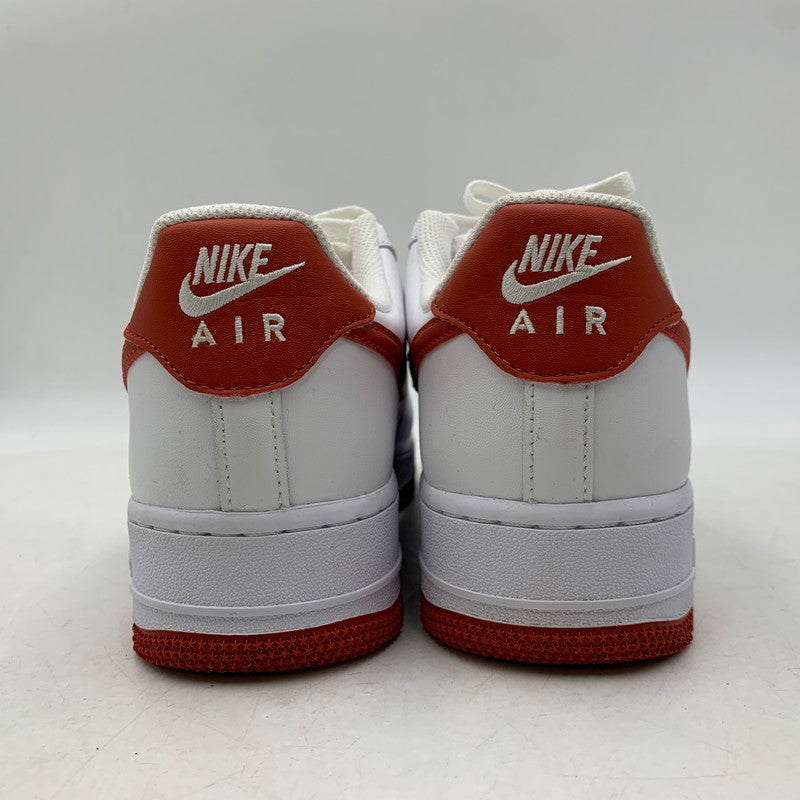 【中古品】【メンズ】 NIKE ナイキ AIR FORCE 1 '07 FJ4146-106 エア フォース 1 '07 スニーカー シューズ 靴 160-260606-as-04-izu サイズ：27cm カラー：ホワイト×レッド系 万代Net店
