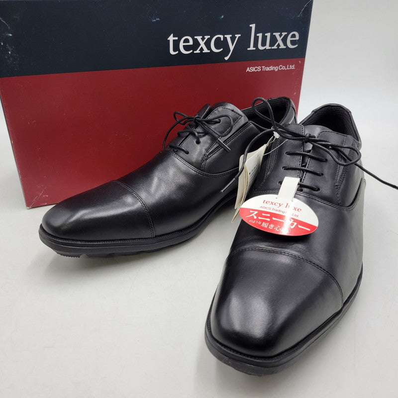 【中古美品】【メンズ】 TEXCY LUXE テクシー リュクス TU-7758 BUSINESS ビジネス シューズ 靴 164-260611-ya-06-izu サイズ：27cm カラー：ブラック 万代Net店