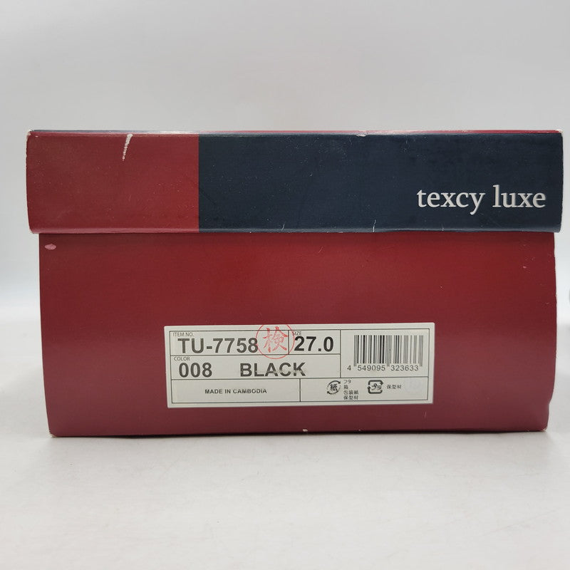 【中古美品】【メンズ】 TEXCY LUXE テクシー リュクス TU-7758 BUSINESS ビジネス シューズ 靴 164-260611-ya-06-izu サイズ：27cm カラー：ブラック 万代Net店
