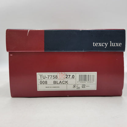 【中古美品】【メンズ】 TEXCY LUXE テクシー リュクス TU-7758 BUSINESS ビジネス シューズ 靴 164-260611-ya-06-izu サイズ：27cm カラー：ブラック 万代Net店