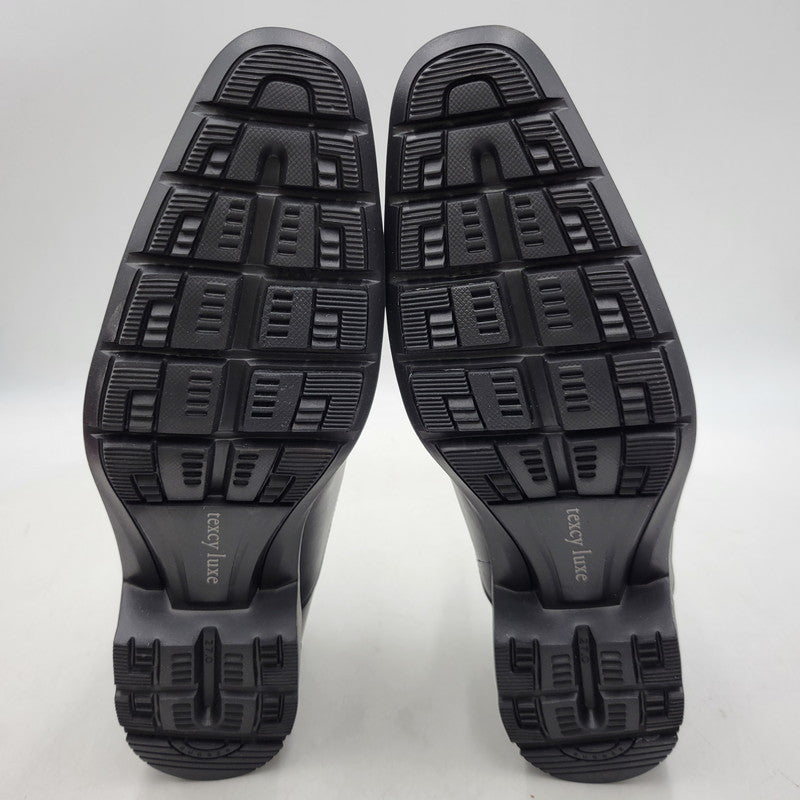 【中古美品】【メンズ】 TEXCY LUXE テクシー リュクス TU-7758 BUSINESS ビジネス シューズ 靴 164-260611-ya-06-izu サイズ：27cm カラー：ブラック 万代Net店
