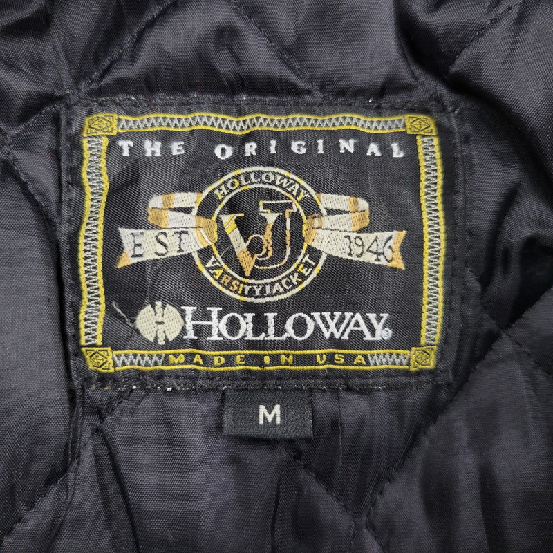 【中古品】【メンズ】 HOLLOWAY ホロウェイ STADIUM JACKET スタジアムジャケット スタジャン アウター 146-260608-as-17-izu サイズ：M カラー：レッド×ブラック 万代Net店