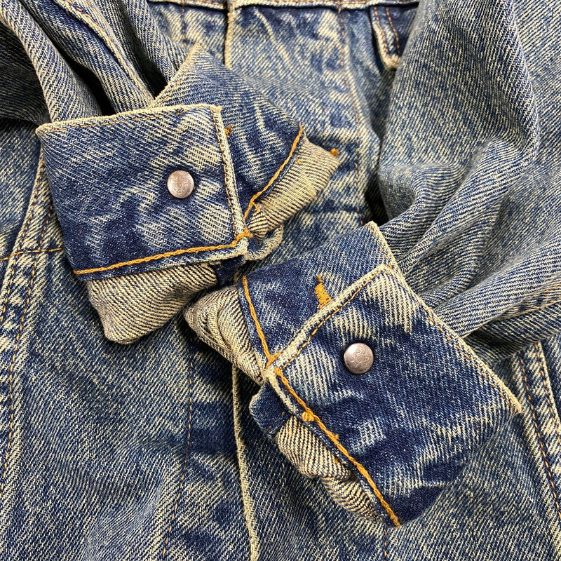 【中古品】【メンズ】 BOBSON ボブソン DENIM JACKET デニム ジャケット アウター 146-260609-ya-06-izu サイズ：M カラー：インディゴ 万代Net店