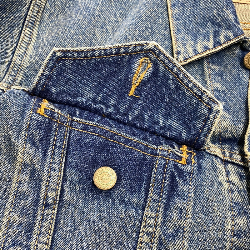 【中古品】【メンズ】 BOBSON ボブソン DENIM JACKET デニム ジャケット アウター 146-260609-ya-06-izu サイズ：M カラー：インディゴ 万代Net店