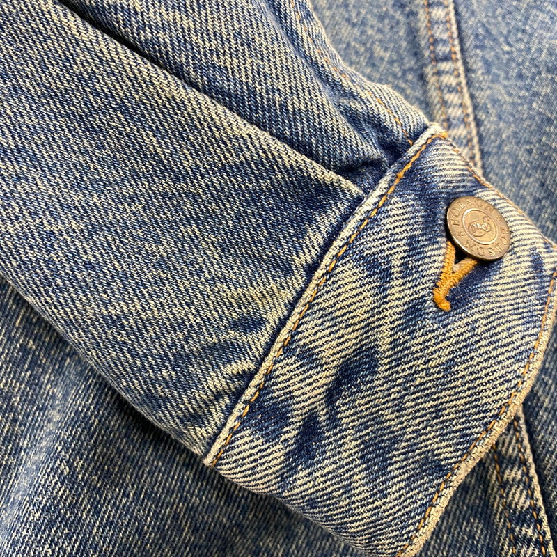 【中古品】【メンズ】 BOBSON ボブソン DENIM JACKET デニム ジャケット アウター 146-260609-ya-06-izu サイズ：M カラー：インディゴ 万代Net店