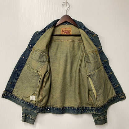 【中古品】【メンズ】 BOBSON ボブソン DENIM JACKET デニム ジャケット アウター 146-260609-ya-06-izu サイズ：M カラー：インディゴ 万代Net店