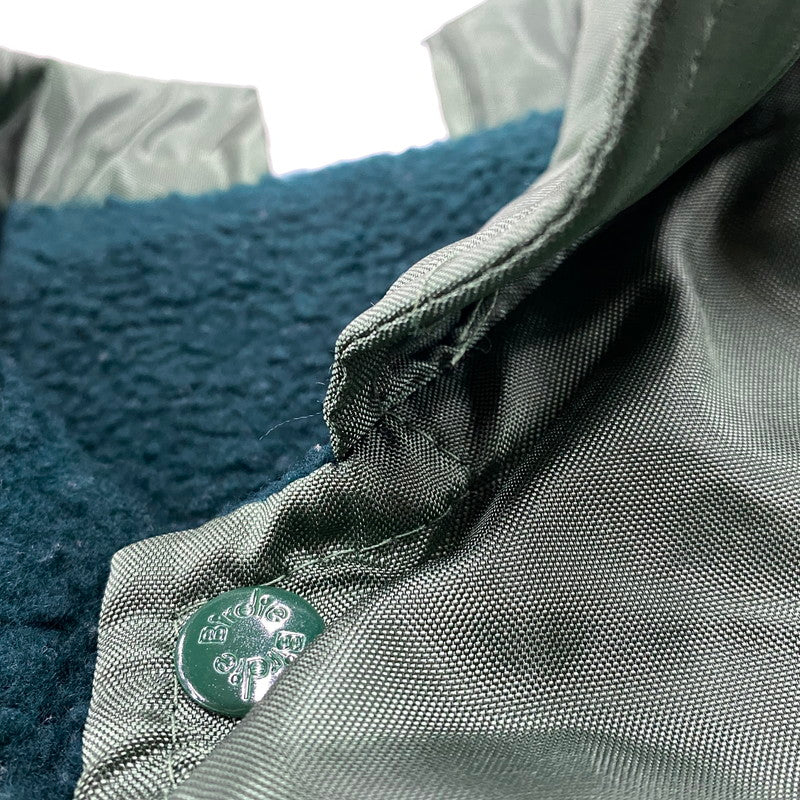 【中古品】【メンズ】 BIRDIE バーディー USA製 80-90S FLEECE LINER COACH JACKET フリース ライナー コーチ ジャケット アウター 146-260609-ya-05-izu サイズ：L カラー：グリーン 万代Net店