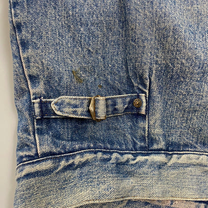 【現状渡し品】【メンズ】 Polo by Ralph Lauren ポロバイラルフローレン CHECK BLANKET LINER CORDUROY COLLAR DENIM JACKET コーデュロイ カラーデニムジャケット 146-260608-as-05-izu サイズ：XL カラー：インディゴ 万代Net店