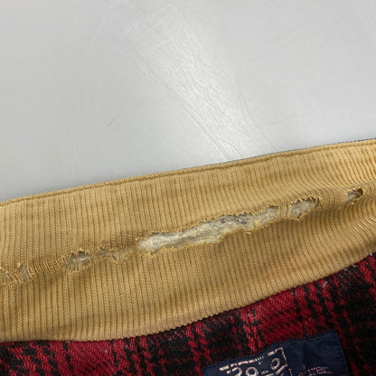 【現状渡し品】【メンズ】 Polo by Ralph Lauren ポロバイラルフローレン CHECK BLANKET LINER CORDUROY COLLAR DENIM JACKET コーデュロイ カラーデニムジャケット 146-260608-as-05-izu サイズ：XL カラー：インディゴ 万代Net店
