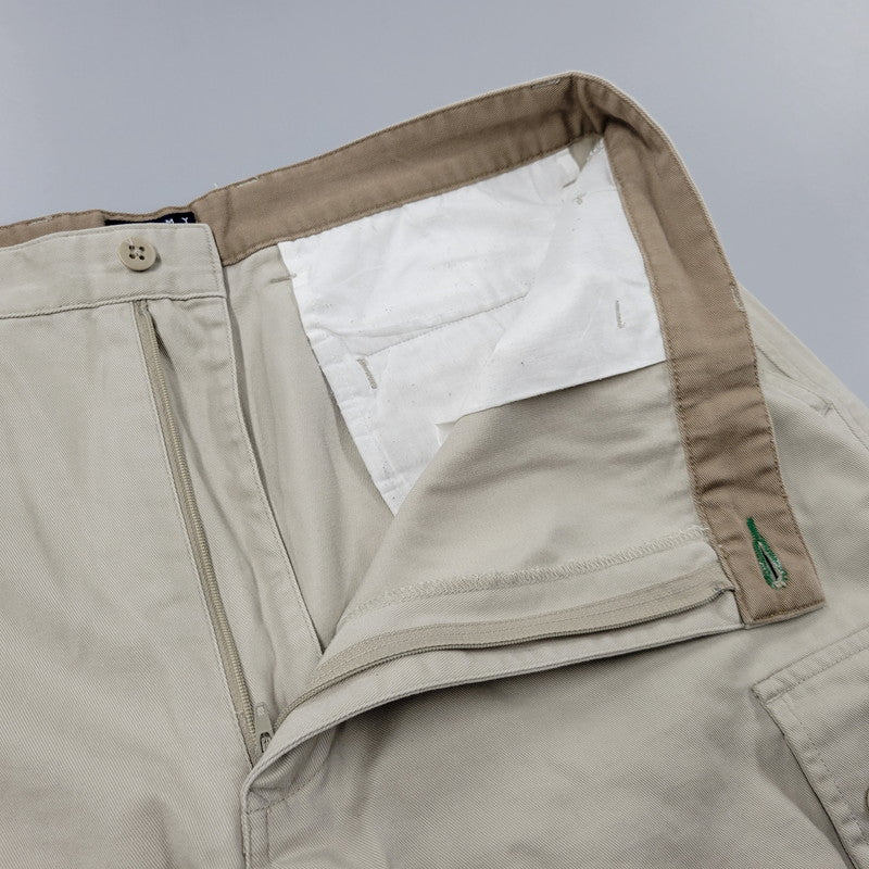 【中古品】【メンズ】 TOMMY HILFIGER トミーヒルフィガー 90S CARGO CHINO PANTS カーゴ チノ パンツ ボトムス ズボン 157-260613-cs-11-izu サイズ：36×34 カラー：ベージュ 万代Net店