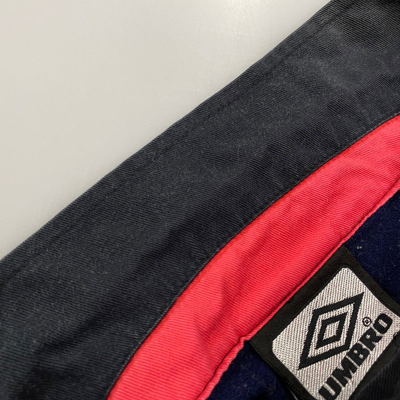 【中古品】【メンズ】 OLD UMBRO オールド アンブロ SEASON MANCHESTER UNITED FC AWAY SHIRT BECKHAM 7 シーズン マンチェスター ユナイテッド アウェイ シャツ ベッカム トップス 146-260610-kh-04-izu サイズ：XL カラー：ネイビー 万代Net店
