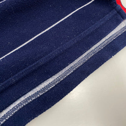 【中古品】【メンズ】 OLD UMBRO オールド アンブロ SEASON MANCHESTER UNITED FC AWAY SHIRT BECKHAM 7 シーズン マンチェスター ユナイテッド アウェイ シャツ ベッカム トップス 146-260610-kh-04-izu サイズ：XL カラー：ネイビー 万代Net店