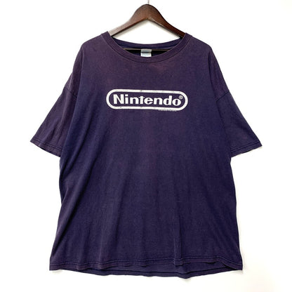 【現状渡し品】【メンズ】 DELTA デルタ NINTENDO c2002 SS TEE ショートスリーブ Tシャツ 半袖 146-260608-as-14-izu サイズ：XL カラー：パープル 万代Net店