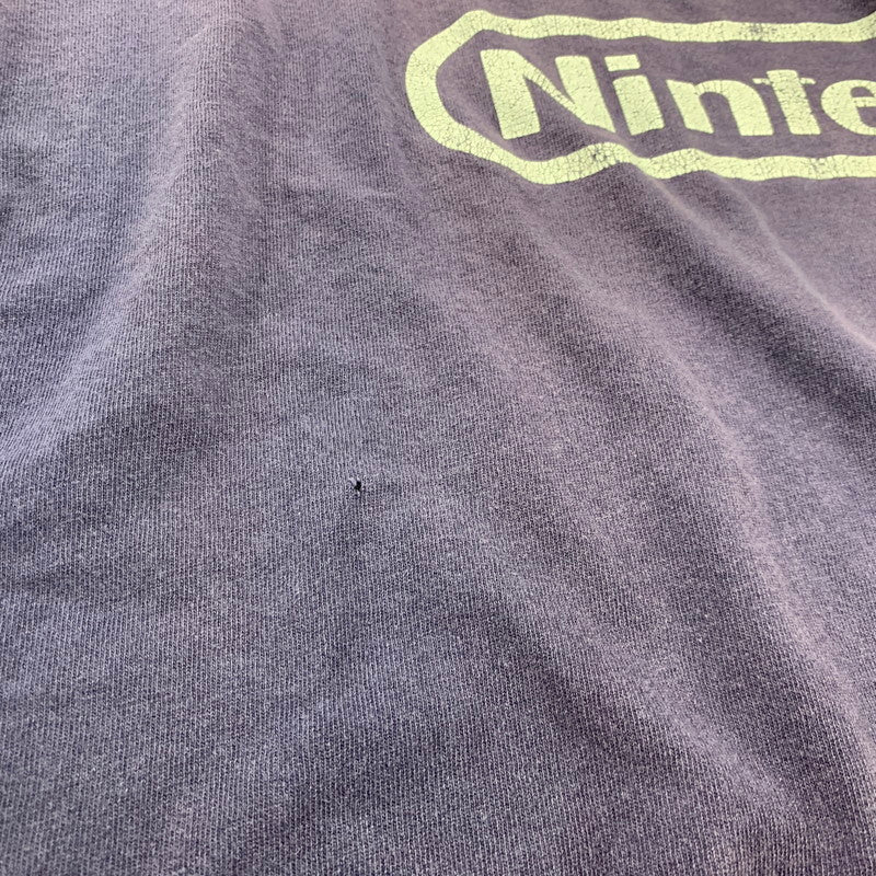 【現状渡し品】【メンズ】 DELTA デルタ NINTENDO c2002 SS TEE ショートスリーブ Tシャツ 半袖 146-260608-as-14-izu サイズ：XL カラー：パープル 万代Net店