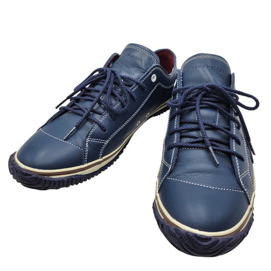 【中古品】【メンズ/レディース】 SPINGLE MOVE スピングル ムーヴ MEN'S MELROSE LOW CUT SNEAKERS メンズ メルローズ ロー カット スニーカー シューズ 靴 162-260611-ya-03-izu サイズ：25.5cm カラー：ネイビー 万代Net店