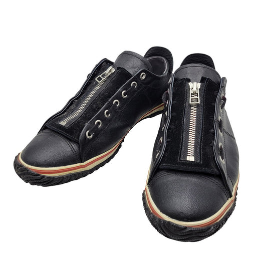 【中古品】【メンズ/レディース】 SPINGLE MOVE スピングル ムーヴ ALFREDO BANNISTER アルフレッド バニスター LOW CUT SNEAKERS ローカット スニーカー シューズ 靴 162-260611-ya-01-izu サイズ：M カラー：ブラック 万代Net店
