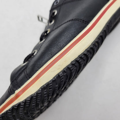 【中古品】【メンズ/レディース】 SPINGLE MOVE スピングル ムーヴ ALFREDO BANNISTER アルフレッド バニスター LOW CUT SNEAKERS ローカット スニーカー シューズ 靴 162-260611-ya-01-izu サイズ：M カラー：ブラック 万代Net店