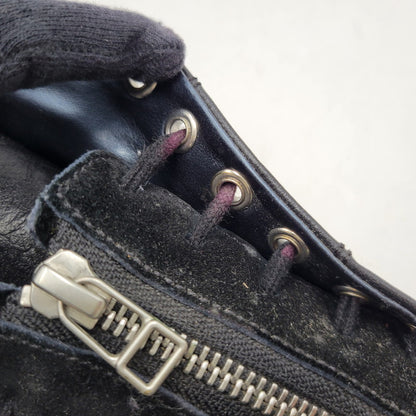 【中古品】【メンズ/レディース】 SPINGLE MOVE スピングル ムーヴ ALFREDO BANNISTER アルフレッド バニスター LOW CUT SNEAKERS ローカット スニーカー シューズ 靴 162-260611-ya-01-izu サイズ：M カラー：ブラック 万代Net店