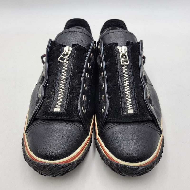 【中古品】【メンズ/レディース】 SPINGLE MOVE スピングル ムーヴ ALFREDO BANNISTER アルフレッド バニスター LOW CUT SNEAKERS ローカット スニーカー シューズ 靴 162-260611-ya-01-izu サイズ：M カラー：ブラック 万代Net店