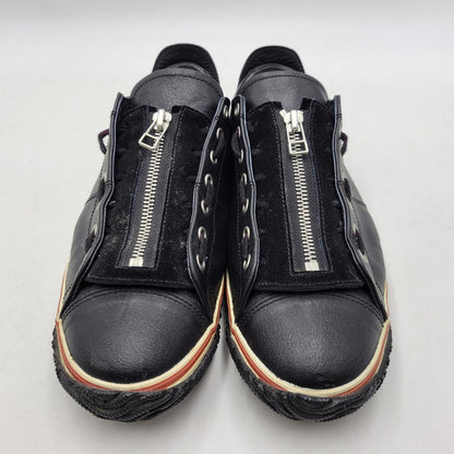 【中古品】【メンズ/レディース】 SPINGLE MOVE スピングル ムーヴ ALFREDO BANNISTER アルフレッド バニスター LOW CUT SNEAKERS ローカット スニーカー シューズ 靴 162-260611-ya-01-izu サイズ：M カラー：ブラック 万代Net店