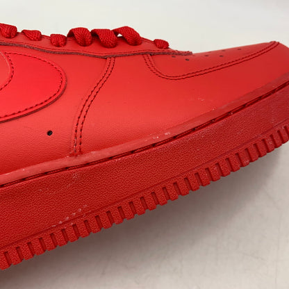 【中古美品】【メンズ】 NIKE ナイキ CW6999-600 AIR FORCE 1 LOW TRIPLE RED エア フォース 1 ロー トリプル レッド スニーカー 靴 160-260603-kh-01-izu サイズ：26.5 カラー：UNIVERSITY RED/UNIVERSITY RED 万代Net店