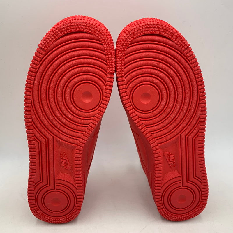 【中古美品】【メンズ】 NIKE ナイキ CW6999-600 AIR FORCE 1 LOW TRIPLE RED エア フォース 1 ロー トリプル レッド スニーカー 靴 160-260603-kh-01-izu サイズ：26.5 カラー：UNIVERSITY RED/UNIVERSITY RED 万代Net店