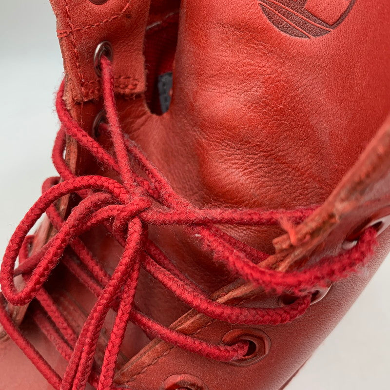 【中古品】【メンズ】 TIMBERLAND ティンバーランド A14LE 6 IN DOUBLE COLLAR BOOT 6インチ ダブル カラー ブーツ 靴 164-260603-kh-02-izu サイズ：26.5 カラー：レッド 万代Net店