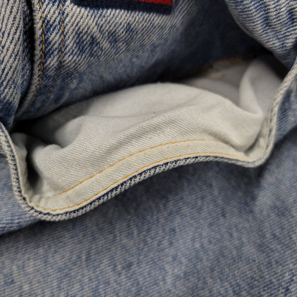 【中古品】【メンズ】 TOMMY JEANS トミー ジーンズ DENIM PAINTER PANTS デニムペインターパンツ 157-260608-as-19-izu サイズ：36×32 カラー：ライトインディゴ 万代Net店