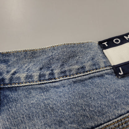 【中古品】【メンズ】 TOMMY JEANS トミー ジーンズ DENIM PAINTER PANTS デニムペインターパンツ 157-260608-as-19-izu サイズ：36×32 カラー：ライトインディゴ 万代Net店