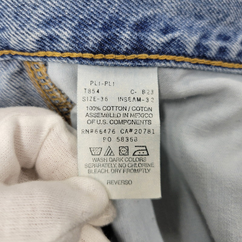 【中古品】【メンズ】 TOMMY JEANS トミー ジーンズ DENIM PAINTER PANTS デニムペインターパンツ 157-260608-as-19-izu サイズ：36×32 カラー：ライトインディゴ 万代Net店