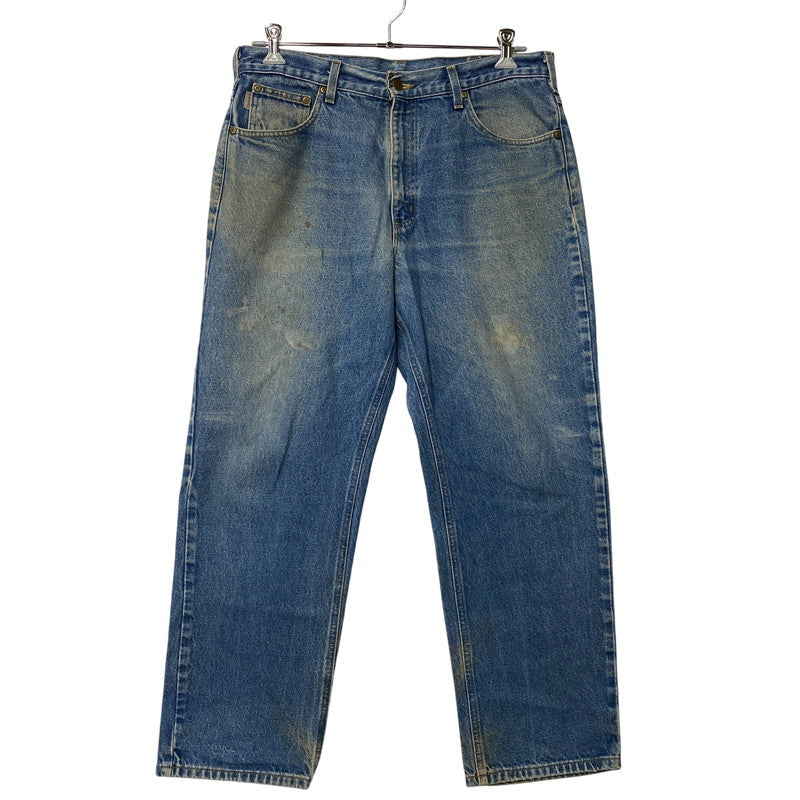 【現状渡し品】【メンズ】 CARHARTT カーハート DENIM PANTS デニム パンツ ズボン ボトムス 157-260609-ya-08-izu サイズ：下記参照 カラー：インディゴ 万代Net店