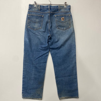 【現状渡し品】【メンズ】 CARHARTT カーハート DENIM PANTS デニム パンツ ズボン ボトムス 157-260609-ya-08-izu サイズ：下記参照 カラー：インディゴ 万代Net店