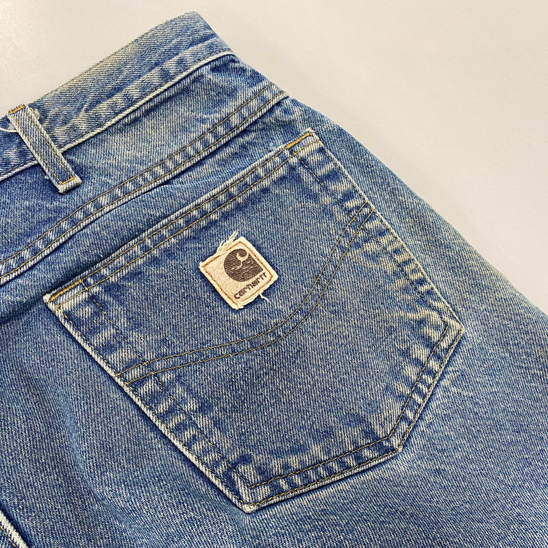 【現状渡し品】【メンズ】 CARHARTT カーハート DENIM PANTS デニム パンツ ズボン ボトムス 157-260609-ya-08-izu サイズ：下記参照 カラー：インディゴ 万代Net店