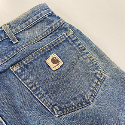 【現状渡し品】【メンズ】 CARHARTT カーハート DENIM PANTS デニム パンツ ズボン ボトムス 157-260609-ya-08-izu サイズ：下記参照 カラー：インディゴ 万代Net店
