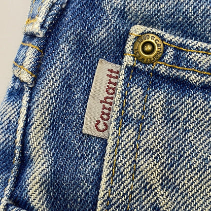 【現状渡し品】【メンズ】 CARHARTT カーハート DENIM PANTS デニム パンツ ズボン ボトムス 157-260609-ya-08-izu サイズ：下記参照 カラー：インディゴ 万代Net店