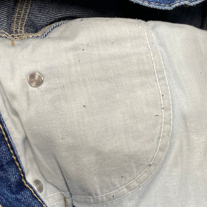 【中古品】【メンズ】 DICKIES ディッキーズ DENIM PAINTER SHORTS デニム ペインター ショーツ ハーフパンツ ショートパンツ 157-260609-ya-10-izu サイズ：36 カラー：インディゴ 万代Net店