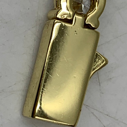 【中古品】【メンズ/レディース】 GLITTER グリッター TENNIS CHAIN BRACELET テニス チェーン ブレスレット アクセサリー 192-260612-ya-10-izu カラー：ゴールド 万代Net店