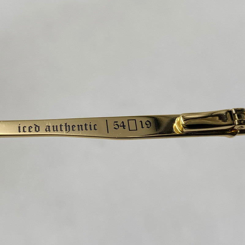 【中古品】【メンズ/レディース】 JAMES ORO ジェームス・オロ ICED AUTHENTIC SUNGLASSES アイスト オーセンティック サングラス 203-260604-cs-04-izu サイズ：54口19 カラー：ゴールド 万代Net店