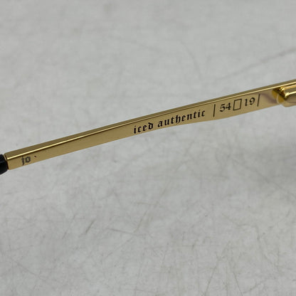 【中古品】【メンズ/レディース】 JAMES ORO ジェームス・オロ ICED AUTHENTIC SUNGLASSES アイスト オーセンティック サングラス 203-260604-cs-04-izu サイズ：54口19 カラー：ゴールド 万代Net店