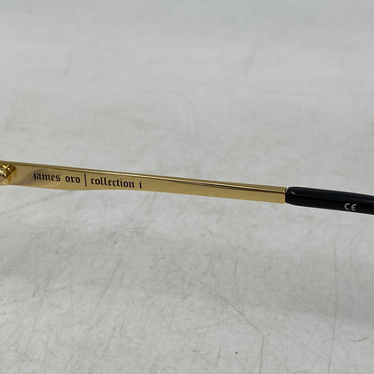 【中古品】【メンズ/レディース】 JAMES ORO ジェームス・オロ ICED AUTHENTIC SUNGLASSES アイスト オーセンティック サングラス 203-260604-cs-04-izu サイズ：54口19 カラー：ゴールド 万代Net店